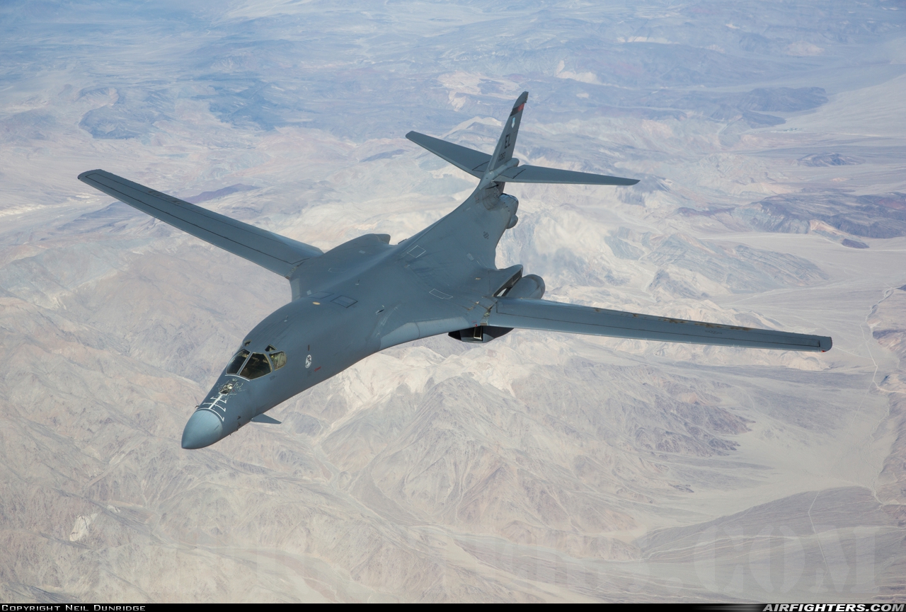 USA - Air Force Rockwell B-1B Lancer 85-0083 at In Flight, USA