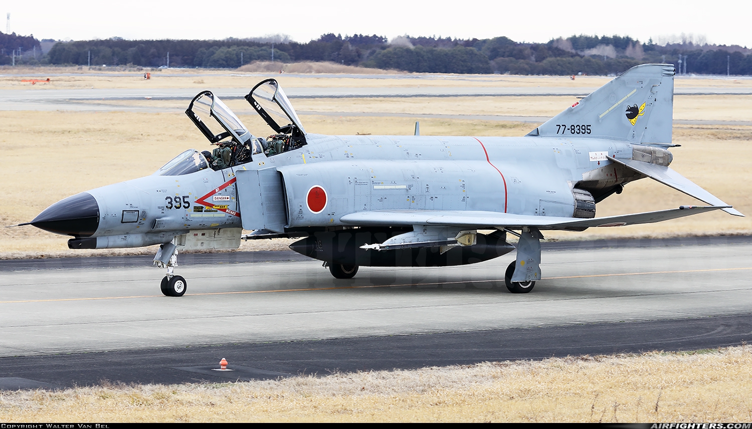 Japan - Air Force McDonnell Douglas F-4EJ-KAI Phantom II 77-8395 at Hyakuri (RJAH), Japan