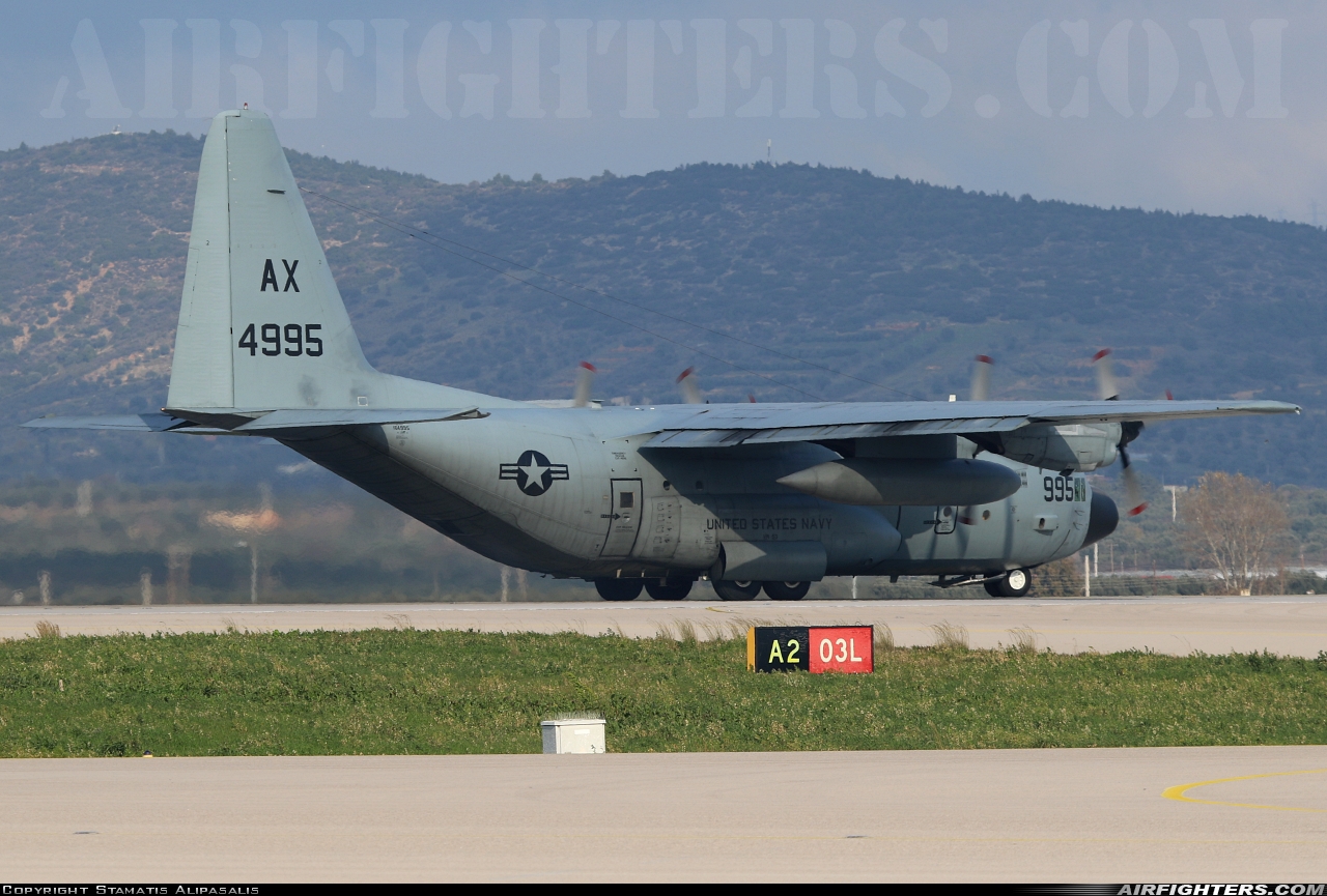 USA - Navy Lockheed C-130T Hercules (L-382) 164995 at Athens - Eleftherios Venizelos (Spata) (ATH / LGAV), Greece