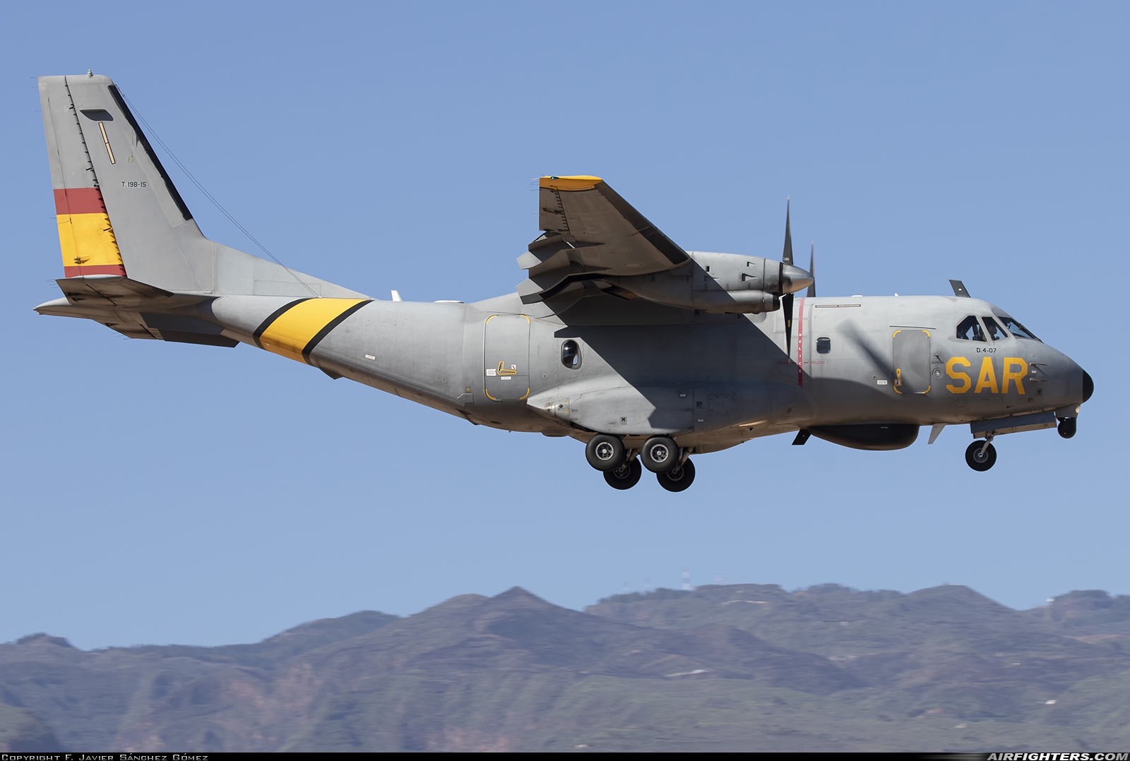 Spain - Air Force CASA CN235-100MPA T.19B-15 at Gran Canaria (- Las Palmas / Gando) (LPA / GCLP), Spain