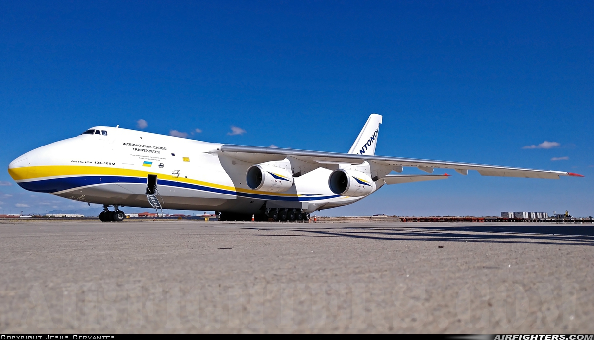 Company Owned - Antonov Airlines Antonov An-124-100 Ruslan UR-82007 at El Paso - Int. (ELP / KELP), USA