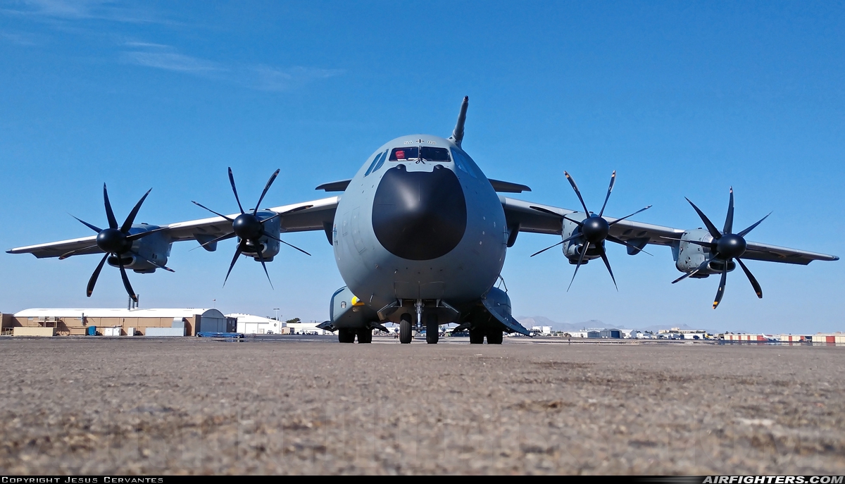 Germany - Air Force Airbus A400M-180 Atlas 54+08 at El Paso - Int. (ELP / KELP), USA