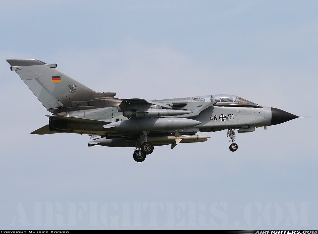 Germany - Air Force Panavia Tornado IDS 46+51 at Berlin - Schonefeld (SXF / EDDB), Germany