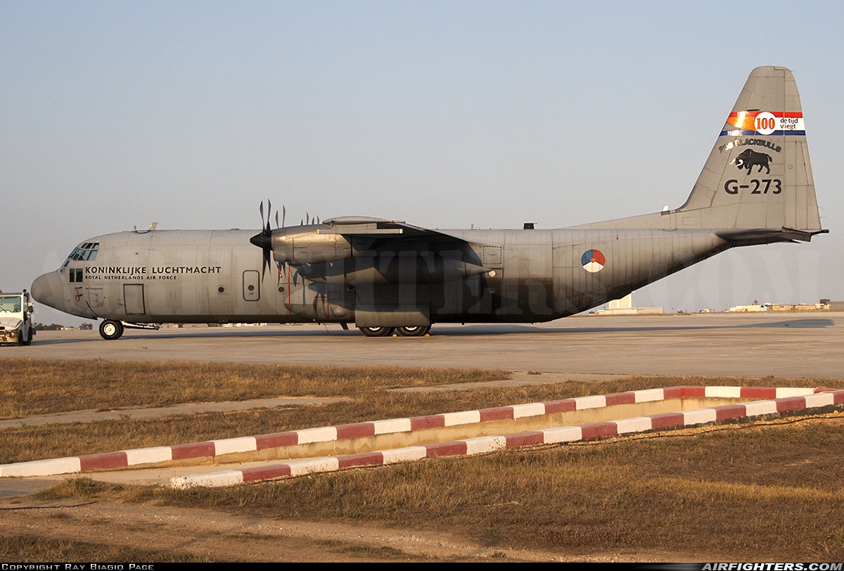 Netherlands - Air Force Lockheed C-130H-30 Hercules (L-382) G-273 at Luqa - Malta International (MLA / LMML), Malta