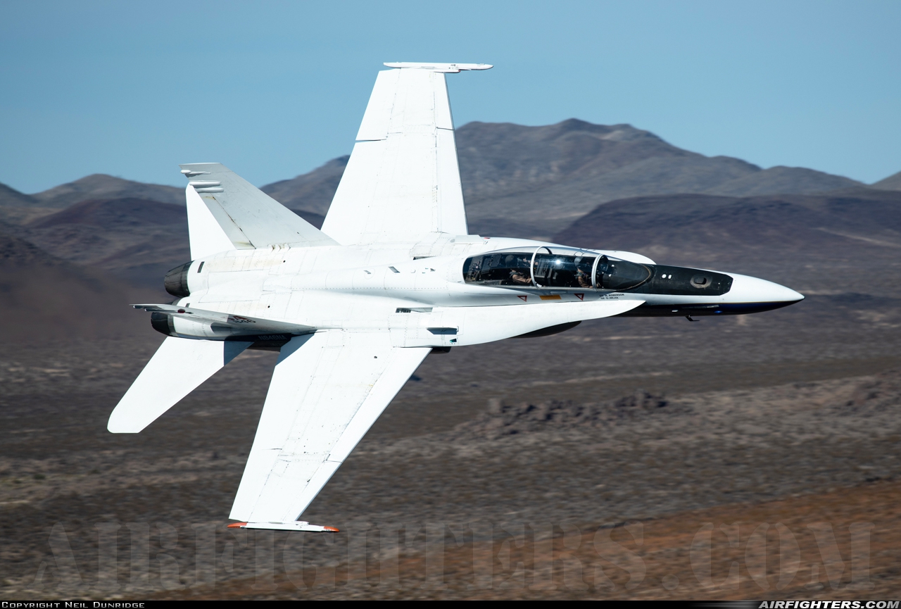 USA - NASA McDonnell Douglas TF-18A Hornet 161355 at Off-Airport - Death Valley, USA