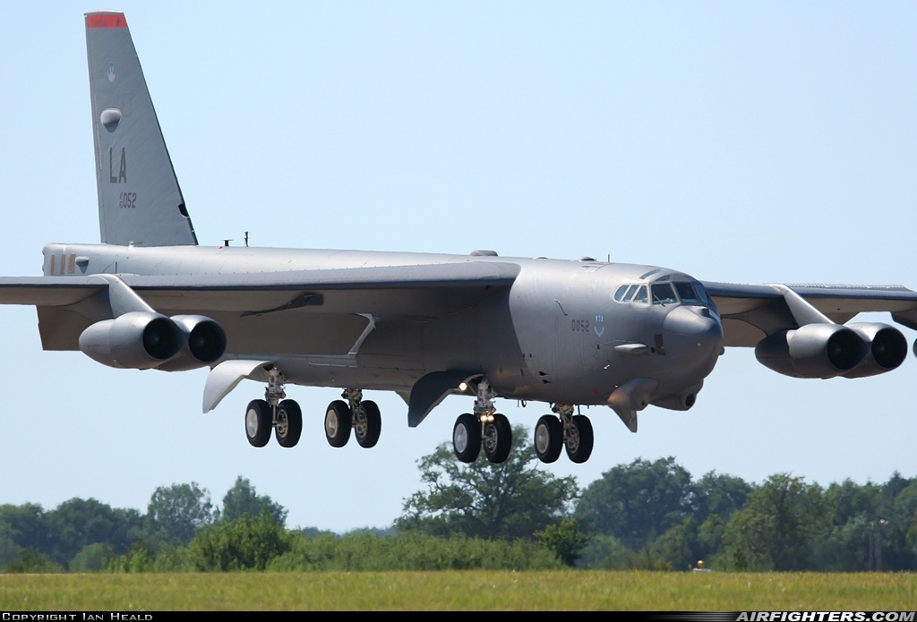 USA - Air Force Boeing B-52H Stratofortress 60-0052 at Fairford (FFD / EGVA), UK