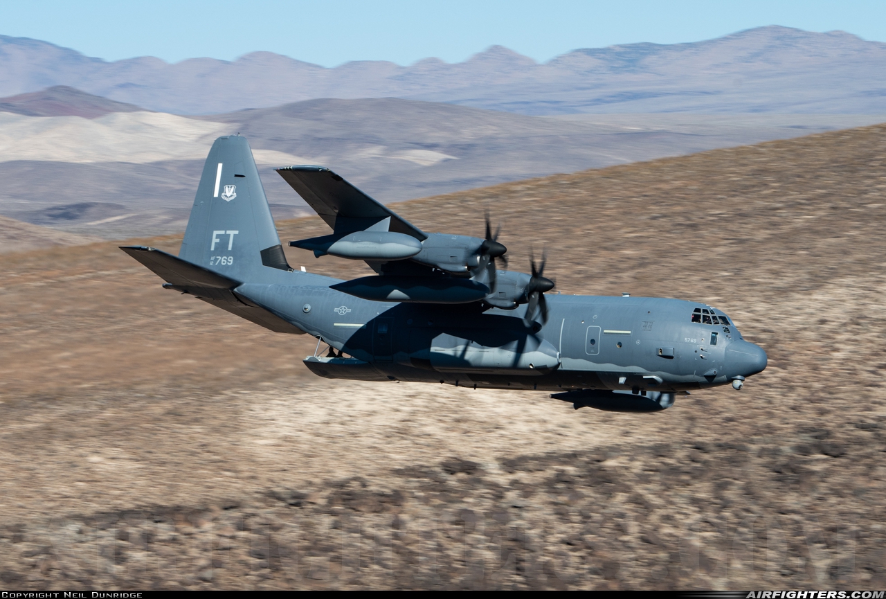 USA - Air Force Lockheed Martin HC-130J Hercules (L-382) 12-5769 at Off-Airport - Rainbow Canyon area, USA