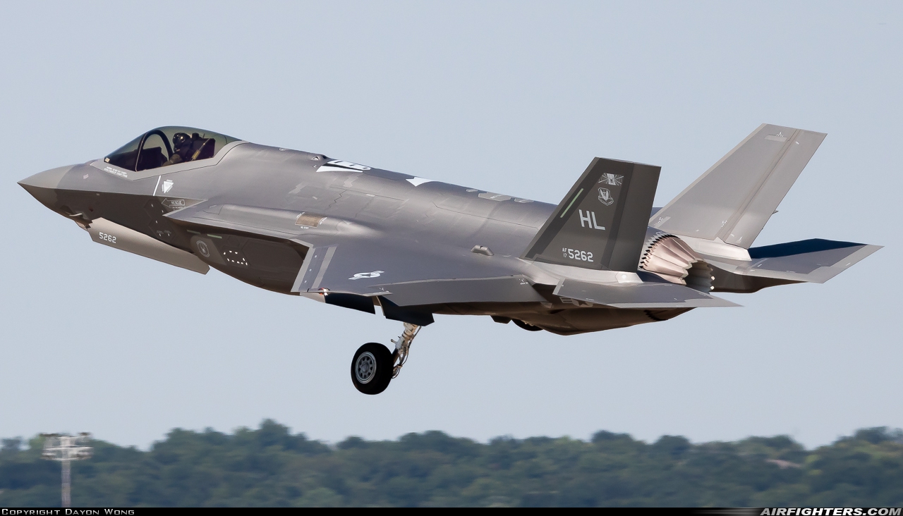 USA - Air Force Lockheed Martin F-35A Lightning II 17-5262 at Fort Worth - NAS JRB / Carswell Field (AFB) (NFW / KFWH), USA