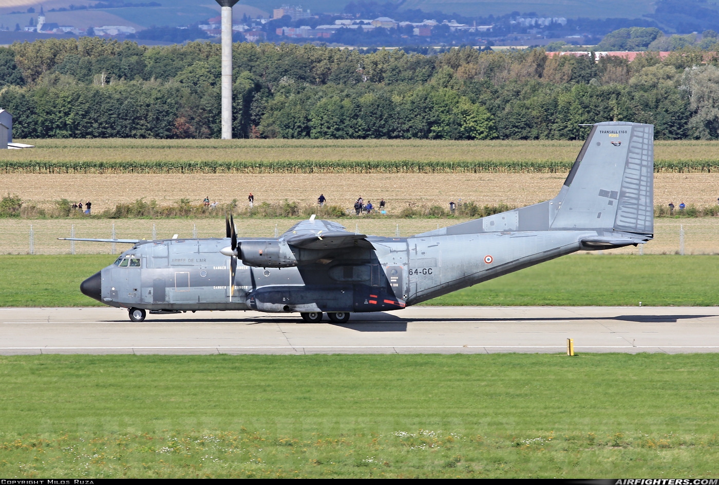 France - Air Force Transport Allianz C-160R R203 at Ostrava - Mosnov (OSR / LKMT), Czech Republic