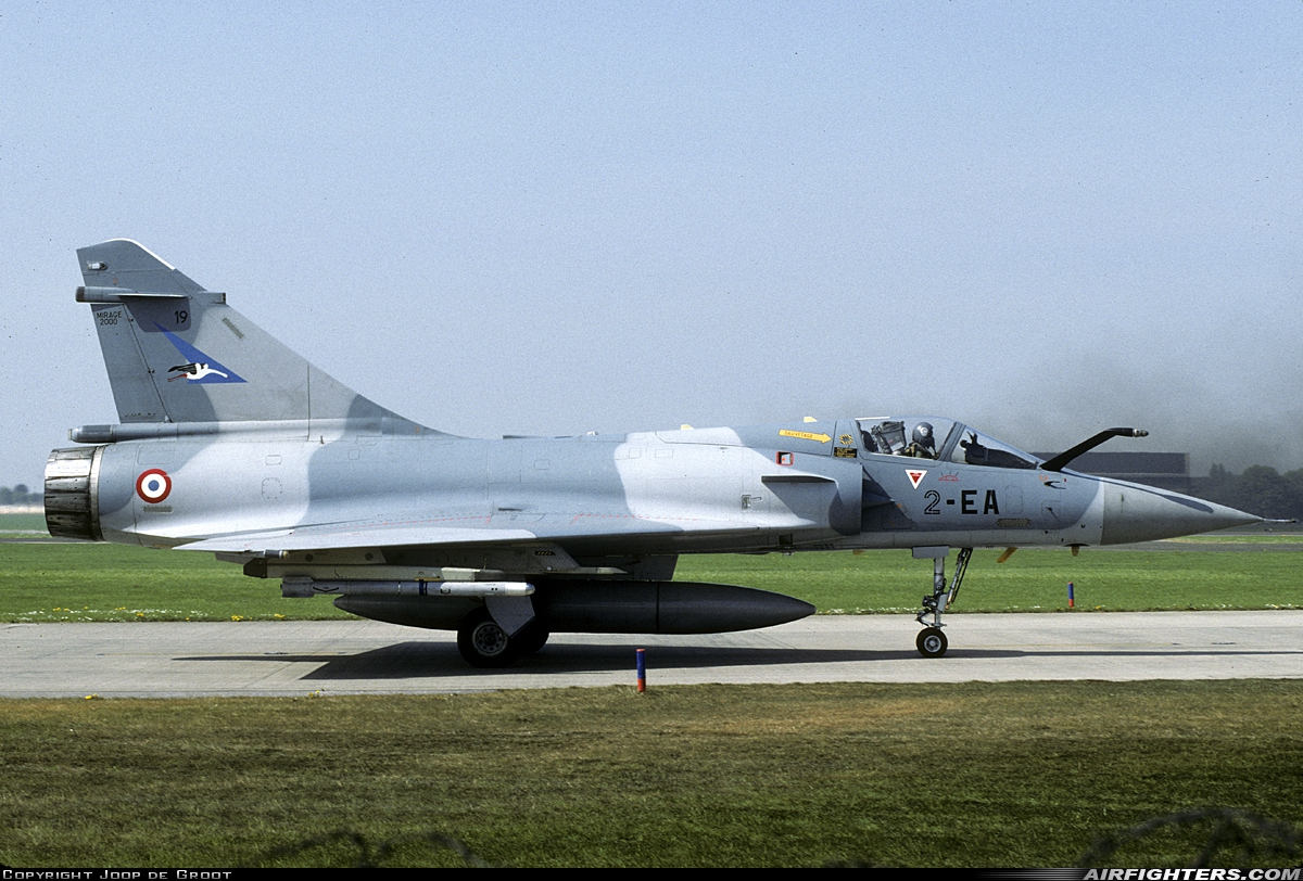 France - Air Force Dassault Mirage 2000C 19 at Waddington (WTN / EGXW), UK