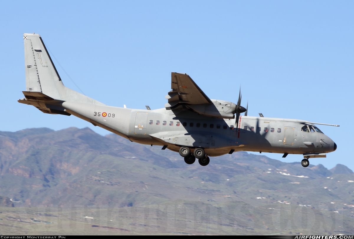 Spain - Air Force CASA C-295M T.21-09 at Gran Canaria (- Las Palmas / Gando) (LPA / GCLP), Spain