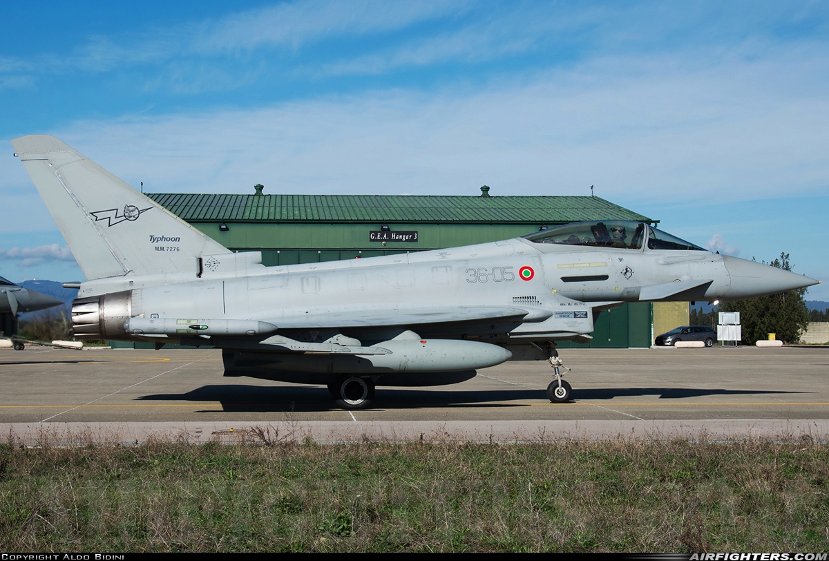 Italy - Air Force Eurofighter F-2000A Typhoon (EF-2000S) MM7276 at Grosseto (- Corrado Baccarini) (GRS / LIRS), Italy