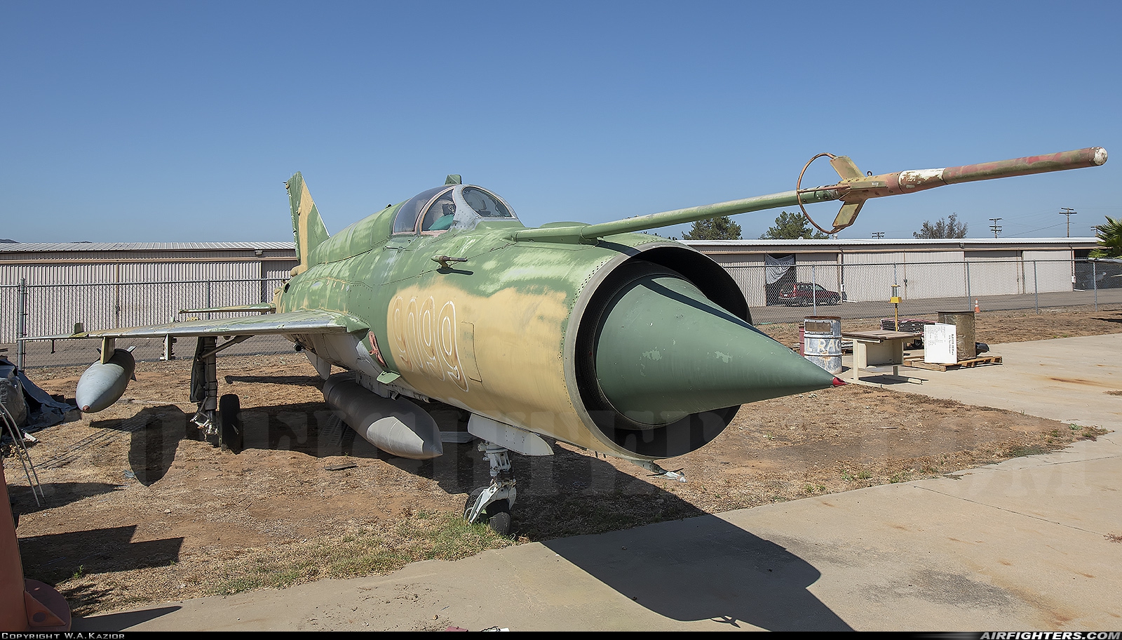 Hungary - Air Force Mikoyan-Gurevich MiG-21bis SAU 9099 at San Diego / El Cajon - Gillespie Field (SEE), USA