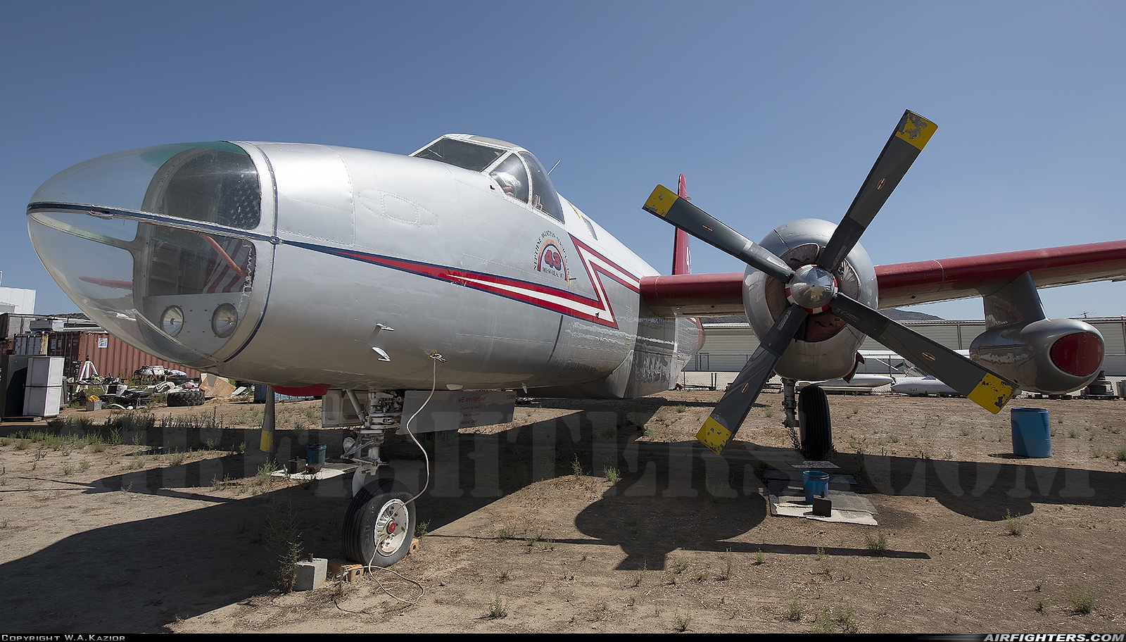 Company Owned - Neptune Aviation Services Inc Lockheed P2V-7 Neptune N443NA at San Diego / El Cajon - Gillespie Field (SEE), USA