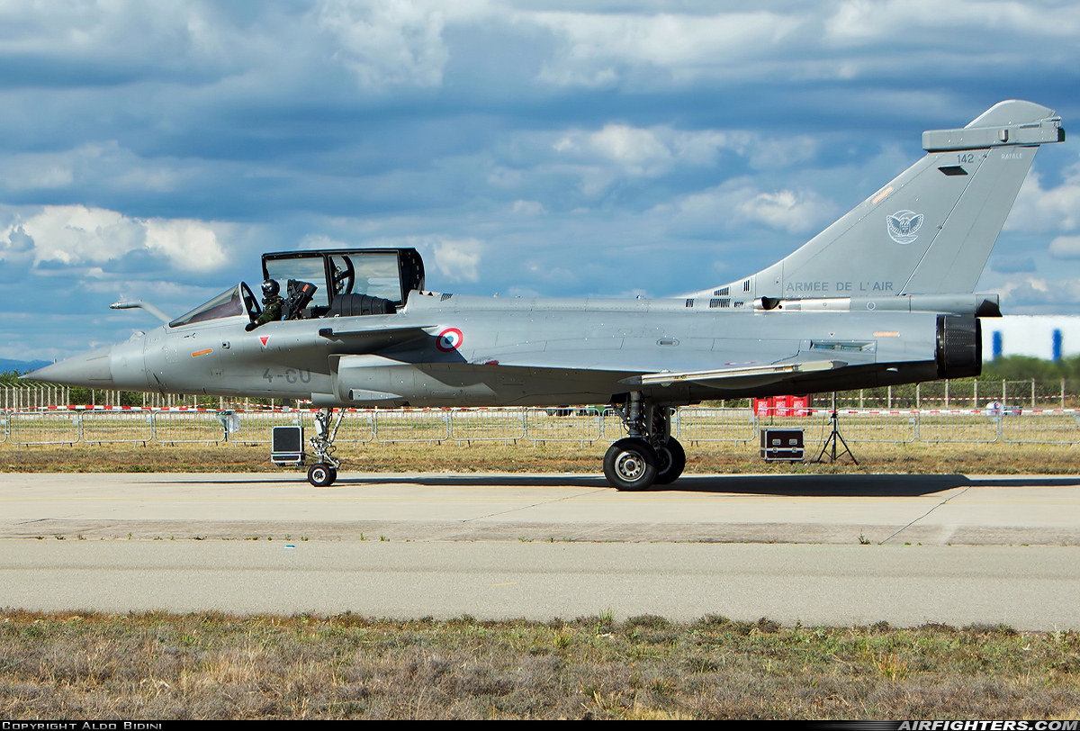 France - Air Force Dassault Rafale C 142 at Istres - Le Tube (LFMI), France
