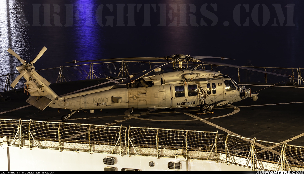 USA - Navy Sikorsky MH-60S Knighthawk (S-70A) 167847 at Off-Airport - Valetta Grand Harbour, Malta