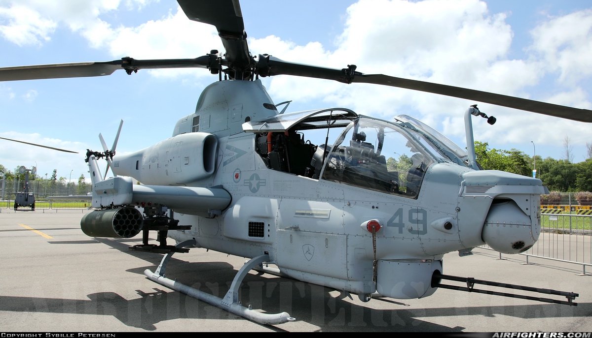 USA - Marines Bell AH-1Z Viper  at Singapore - Changi (SIN / WSSS), Singapore