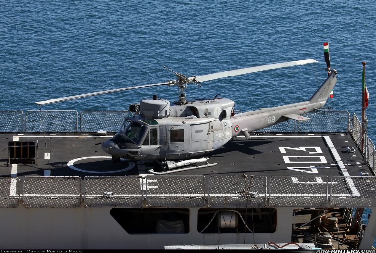 Italy - Navy Agusta-Bell AB-212ASW MM81378 at Off-Airport - Valetta Grand Harbour, Malta