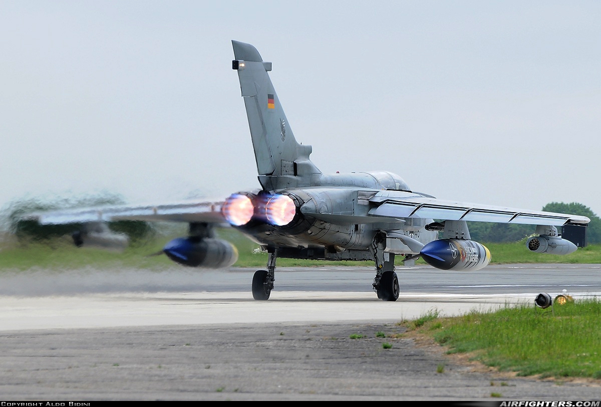 Germany - Air Force Panavia Tornado ECR 46+40 at Cambrai-Niergnies (LFYG), France