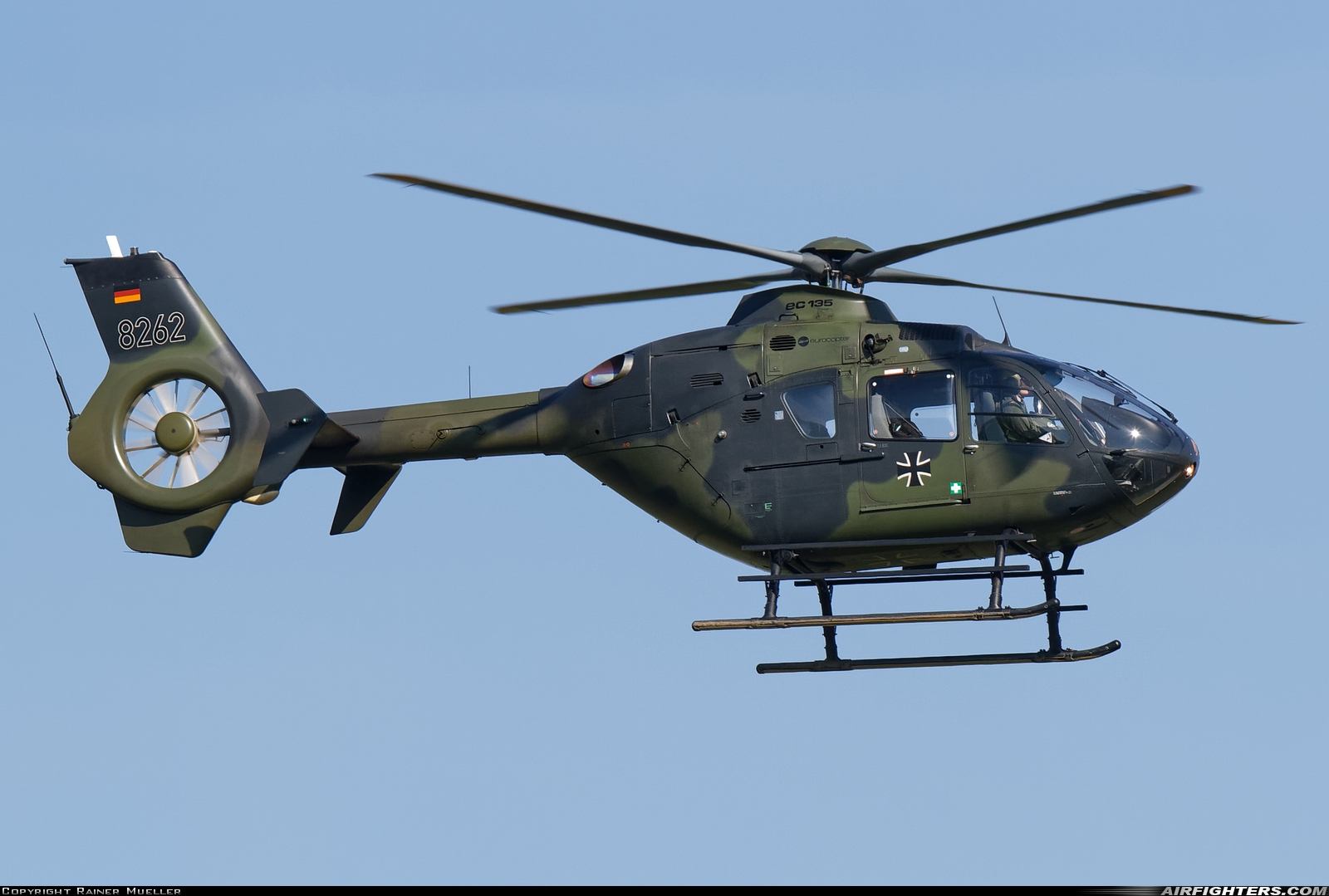 Germany - Army Eurocopter EC-135T1 82+62 at Buckeburg (- Achum) (ETHB), Germany