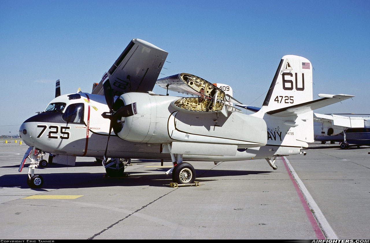 USA - Navy Grumman US-2A Tracker (G-89/S2F-1U) 144725 at Mountain View - Moffett Federal Airfield (NAS) (NUQ / KNUQ), USA
