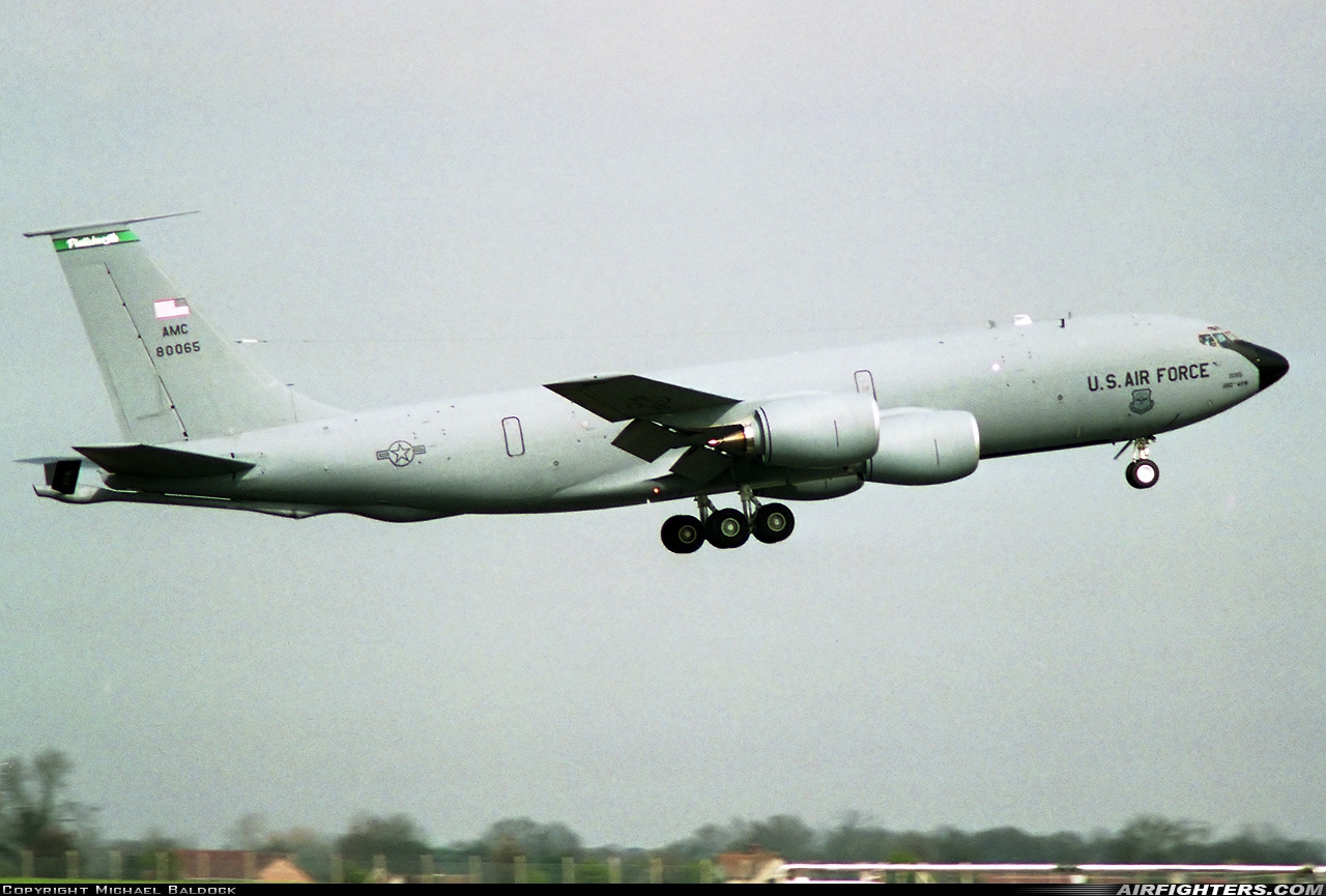 USA - Air Force Boeing KC-135R Stratotanker (717-100) 58-0065 at Mildenhall (MHZ / GXH / EGUN), UK