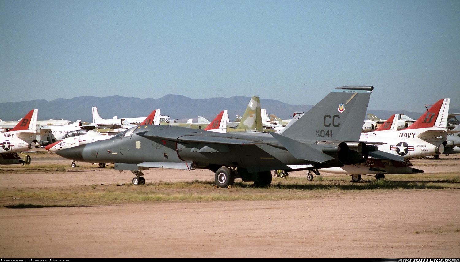 USA - Air Force General Dynamics F-111E Aardvark 68-0041 at Tucson - Davis-Monthan AFB (DMA / KDMA), USA
