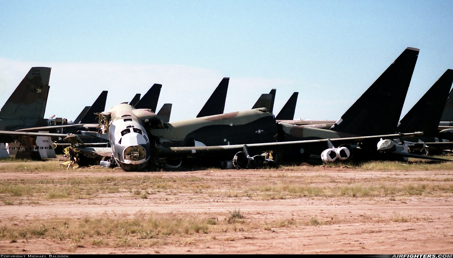 USA - Air Force Boeing B-52D Stratofortress 55-0088 at Tucson - Davis-Monthan AFB (DMA / KDMA), USA