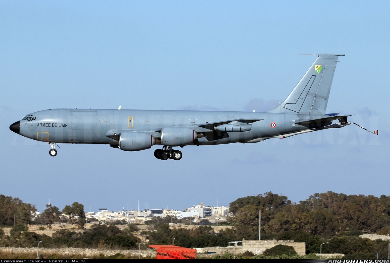 France - Air Force Boeing C-135FR Stratotanker (717-164) 471 at Luqa - Malta International (MLA / LMML), Malta
