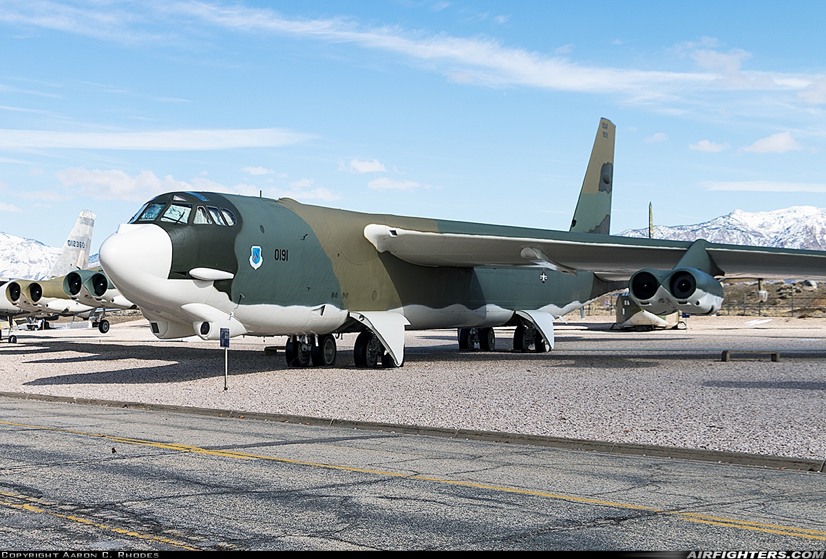 USA - Air Force Boeing B-52G Stratofortress 58-0191 at Ogden - Hill AFB (HIF / KHIF), USA
