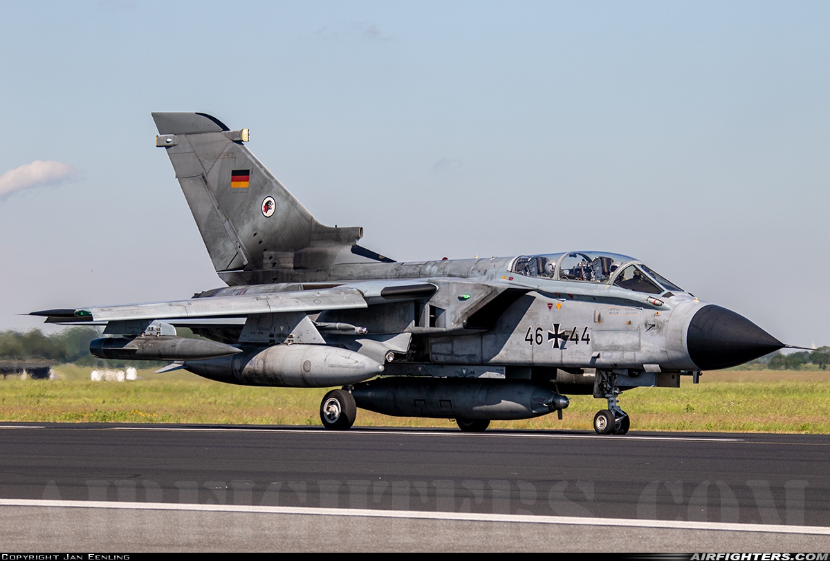 Germany - Air Force Panavia Tornado ECR 46+44 at Schleswig (- Jagel) (WBG / ETNS), Germany