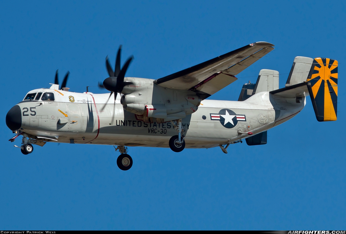 USA - Navy Grumman C-2A Greyhound 162145 at San Diego - North Island NAS / Halsey Field (NZY / KNZY), USA