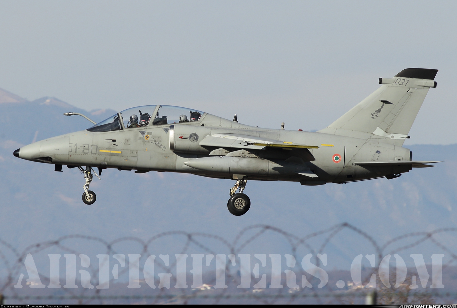 Italy - Air Force AMX International AMX-T MM55037 at Off-Airport - Istrana, Italy