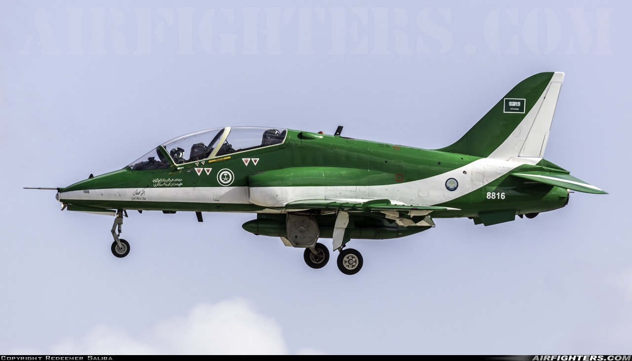 Saudi Arabia - Air Force British Aerospace Hawk Mk.65A 8816 at Luqa - Malta International (MLA / LMML), Malta