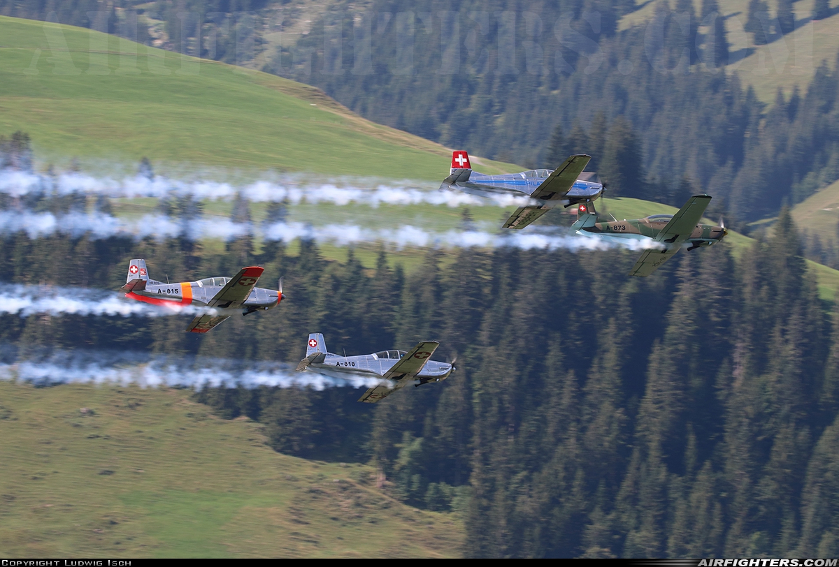 Private - P-3 Flyers Pilatus P-3-05 HB-RCL at St. Stephan (LSTS), Switzerland