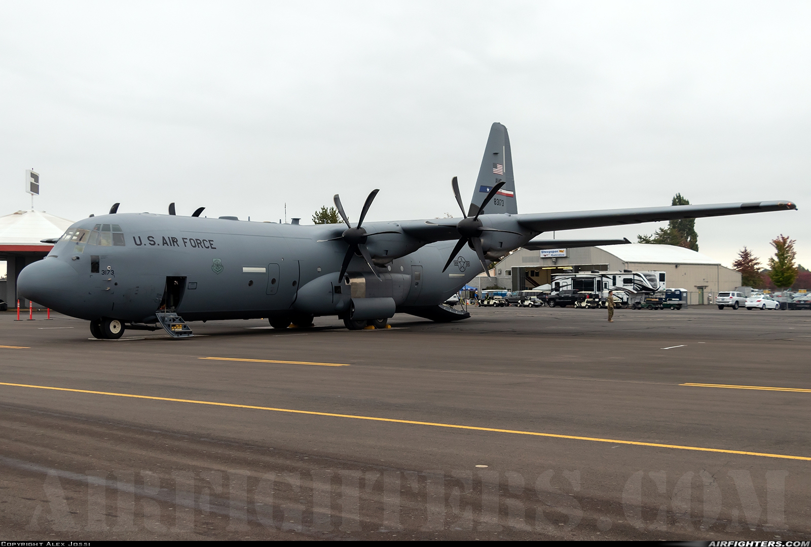 USA - Air Force Lockheed Martin C-130J-30 Hercules (L-382) 08-3173 at Portland - Portland-Hillsboro (HIO), USA