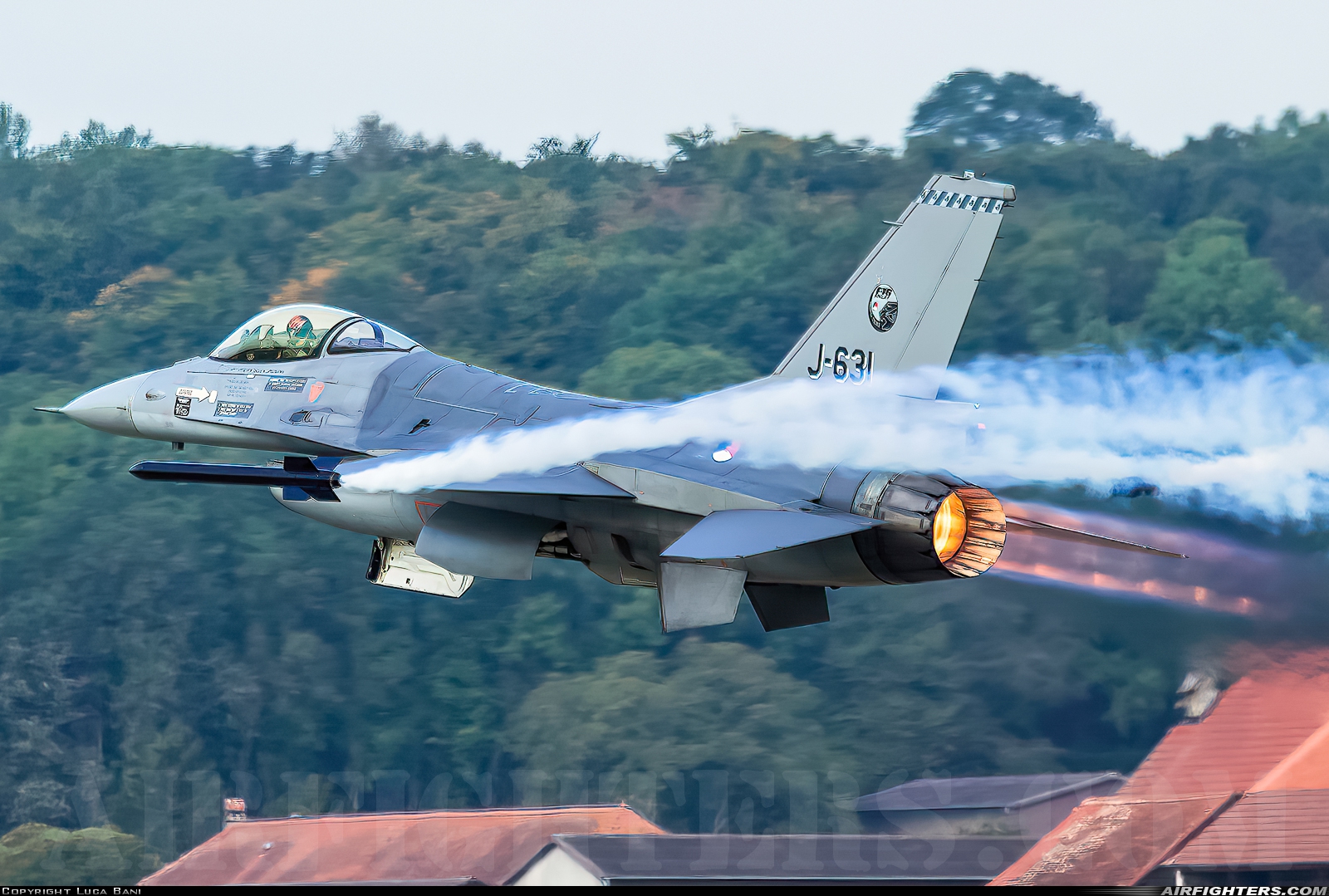 Netherlands - Air Force General Dynamics F-16AM Fighting Falcon J-631 at Payerne (LSMP), Switzerland