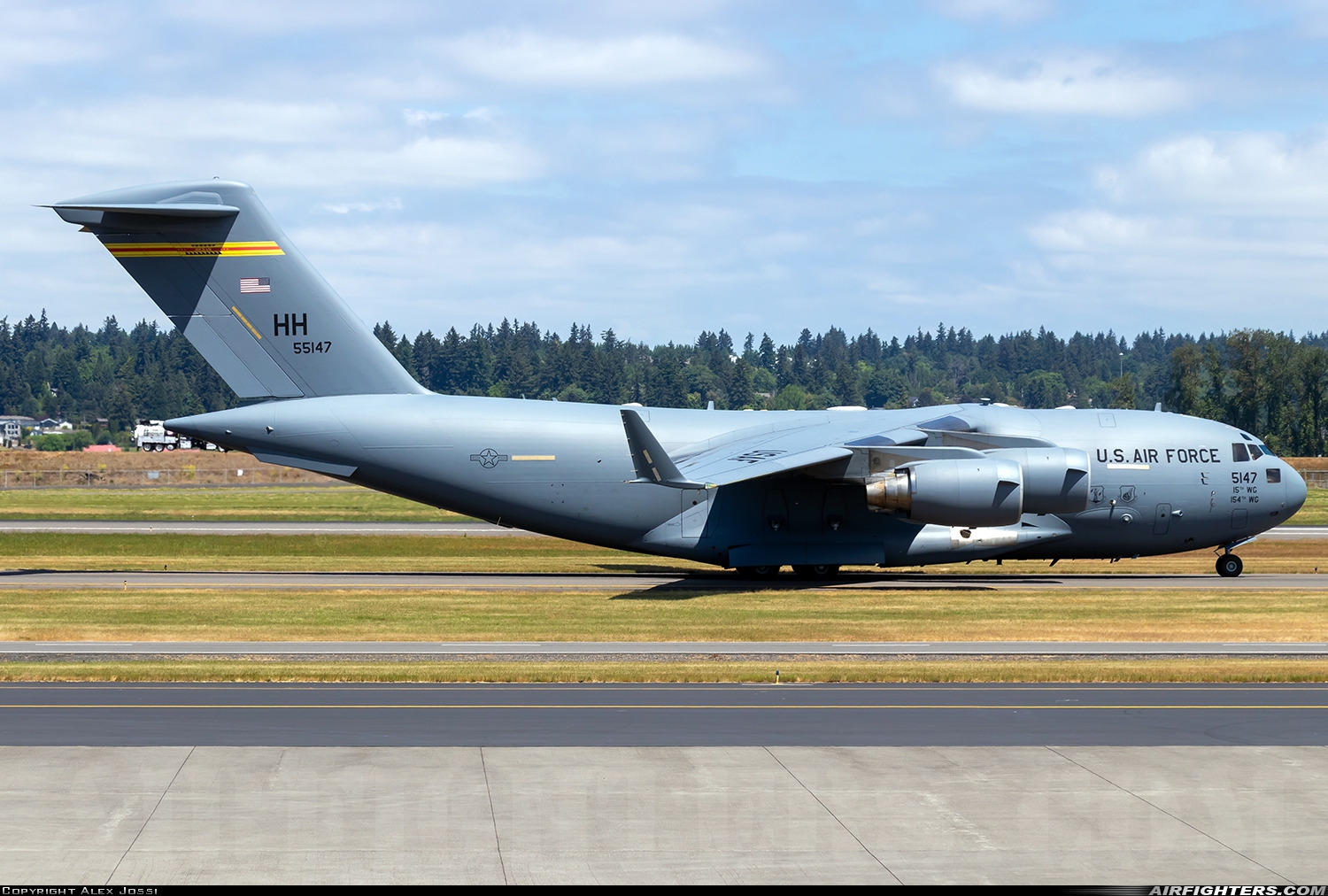 USA - Air Force Boeing C-17A Globemaster III 05-5147 at Portland - Int. (PDX / KPDX), USA