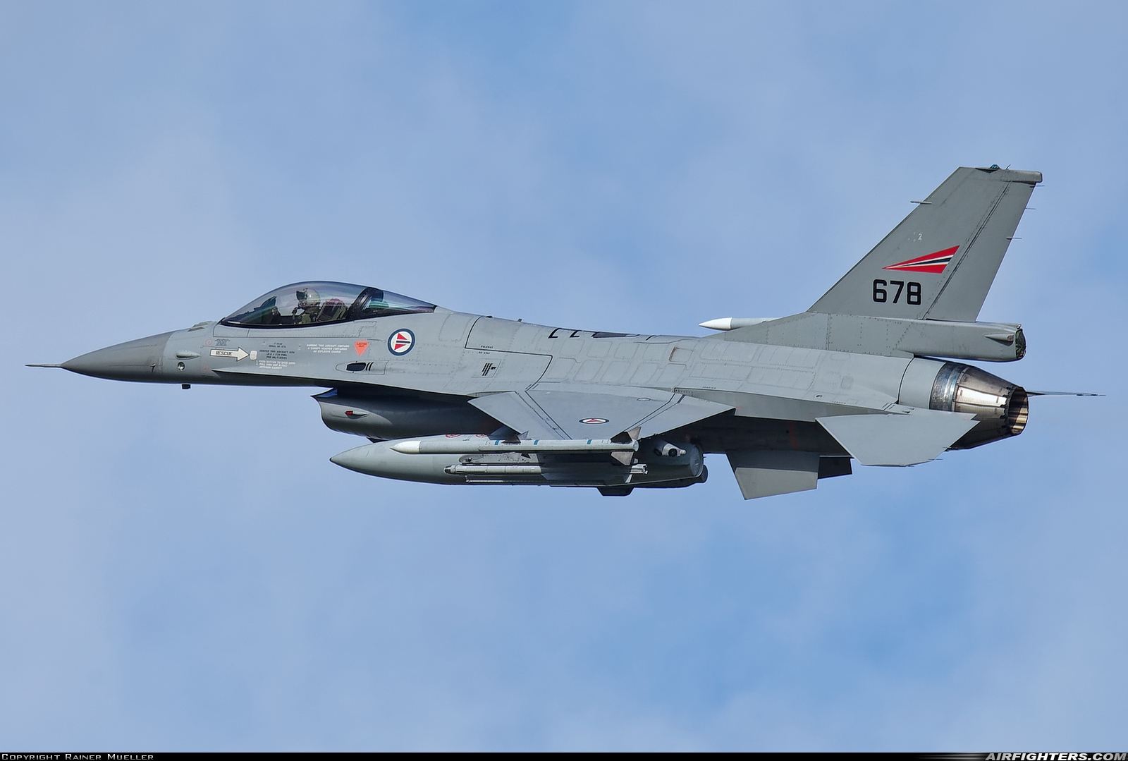 Norway - Air Force General Dynamics F-16AM Fighting Falcon 678 at Leeuwarden (LWR / EHLW), Netherlands