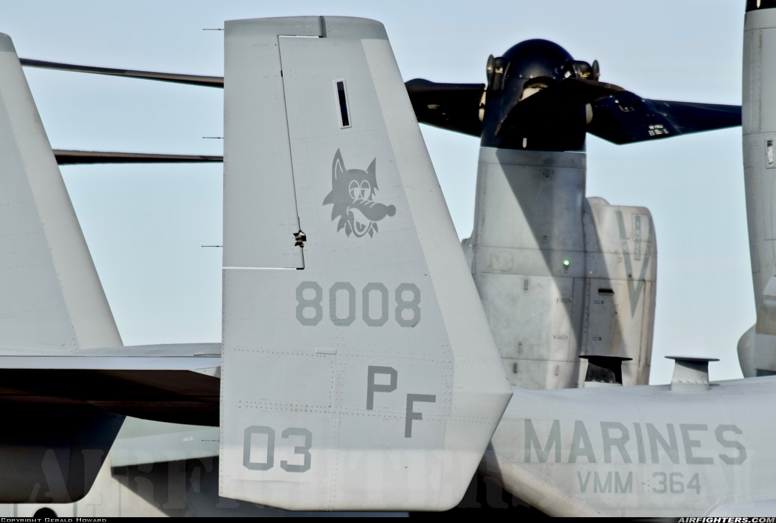 USA - Marines Bell / Boeing MV-22B Osprey 168008 at Boise - Air Terminal / Gowen Field (Municipal) (BOI / KBOI), USA
