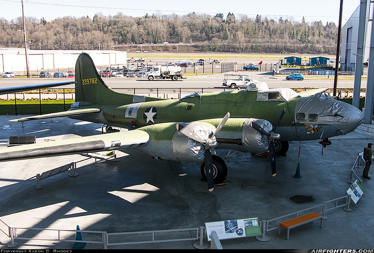 Private - Museum of Flight Foundation Boeing B-17F Flying Fortress (299P) N17W at Seattle - Boeing Field / King County Int. (BFI / KBFI), USA