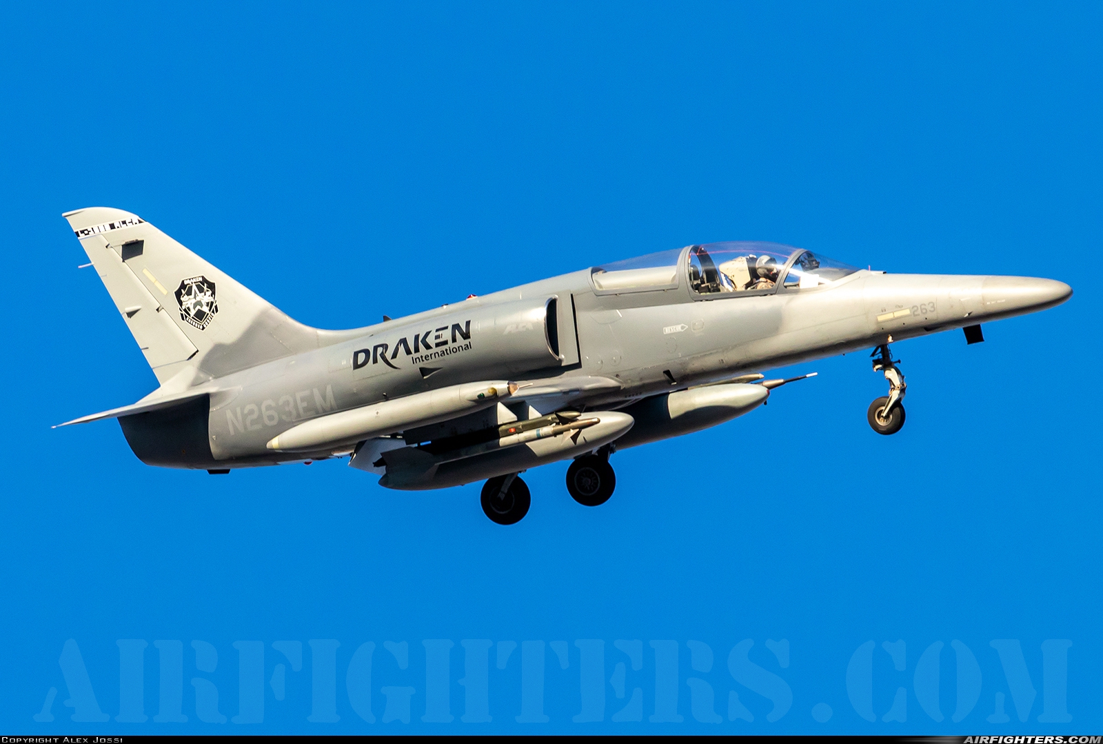 Company Owned - Draken International Aero L-159E ALCA N263EM at Las Vegas - Nellis AFB (LSV / KLSV), USA