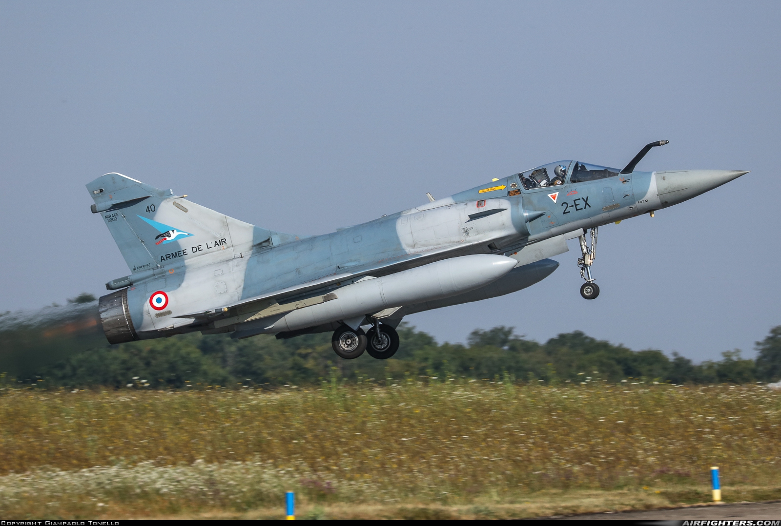 France - Air Force Dassault Mirage 2000-5F 40 at Evreux - Fauville (EVX / LFOE), France