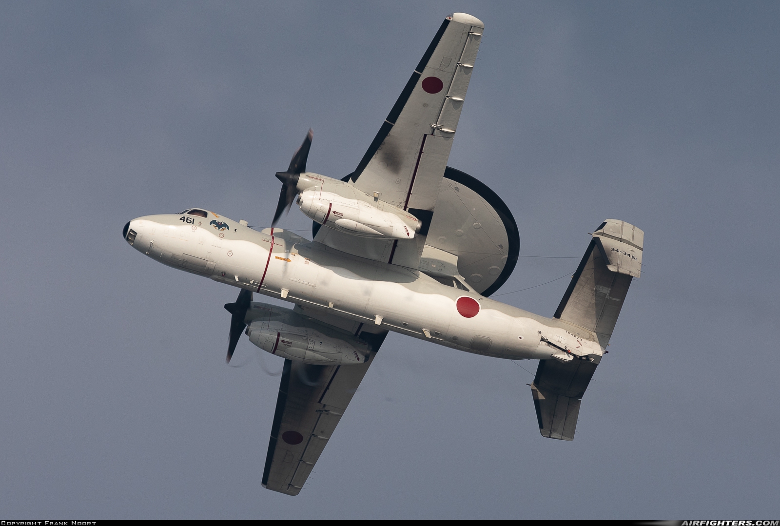 Japan - Navy Grumman E-2C Hawkeye 34-3461 at Naha (AHA / OKA / ROAH), Japan