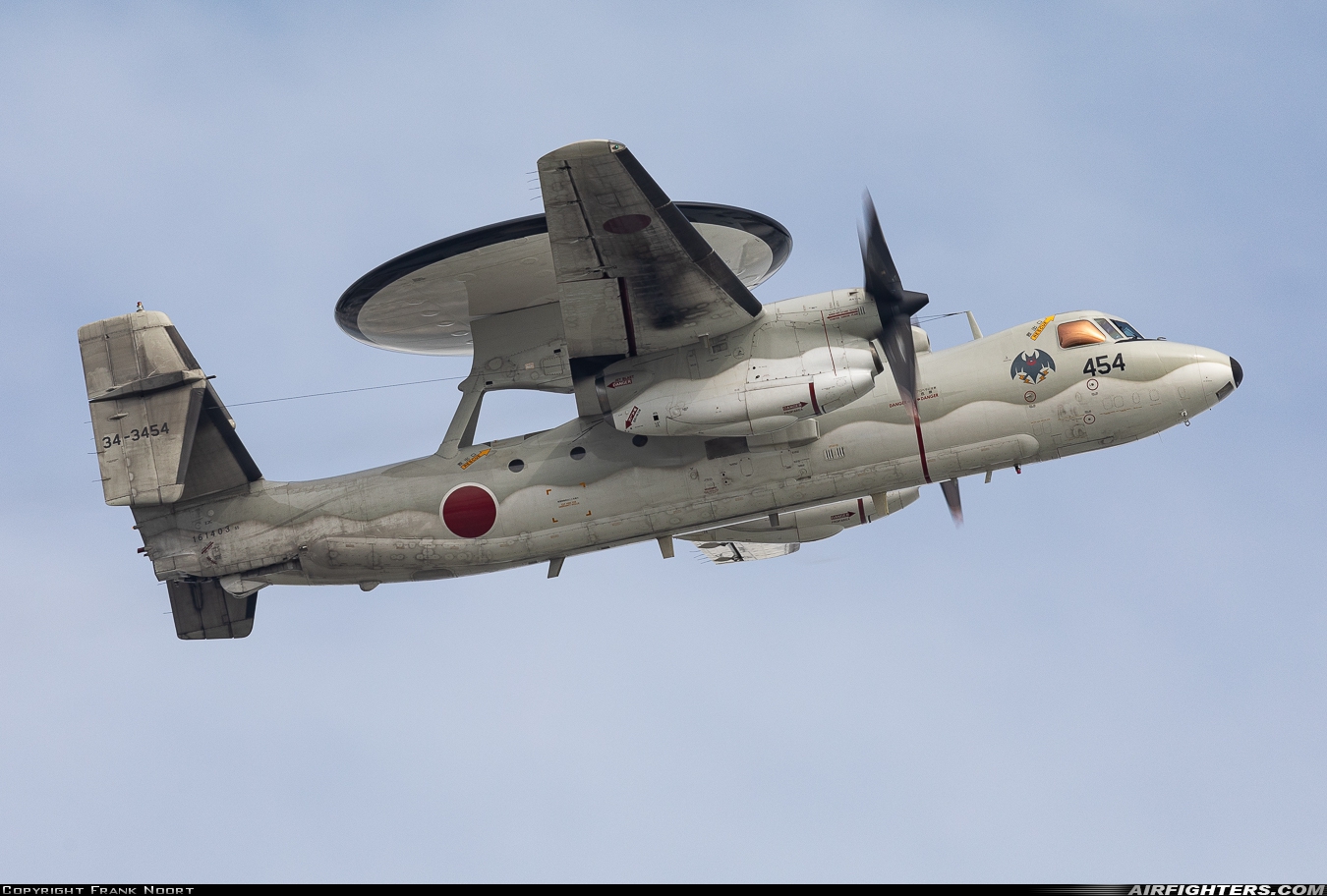 Japan - Navy Grumman E-2C Hawkeye 34-3454 at Naha (AHA / OKA / ROAH), Japan
