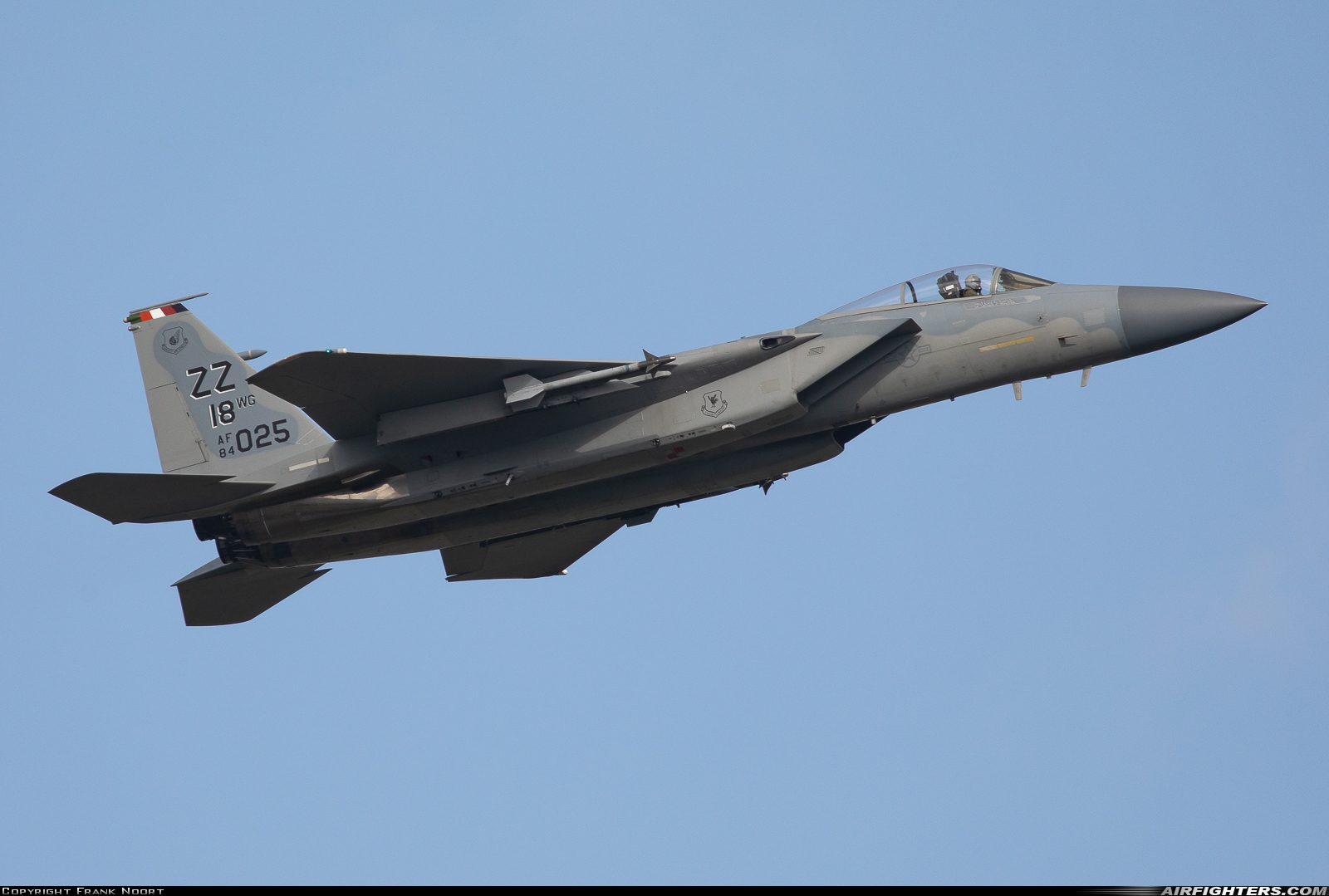USA - Air Force McDonnell Douglas F-15C Eagle 84-0025 at Okinawa - Kadena AFB (DNA / RODN), Japan