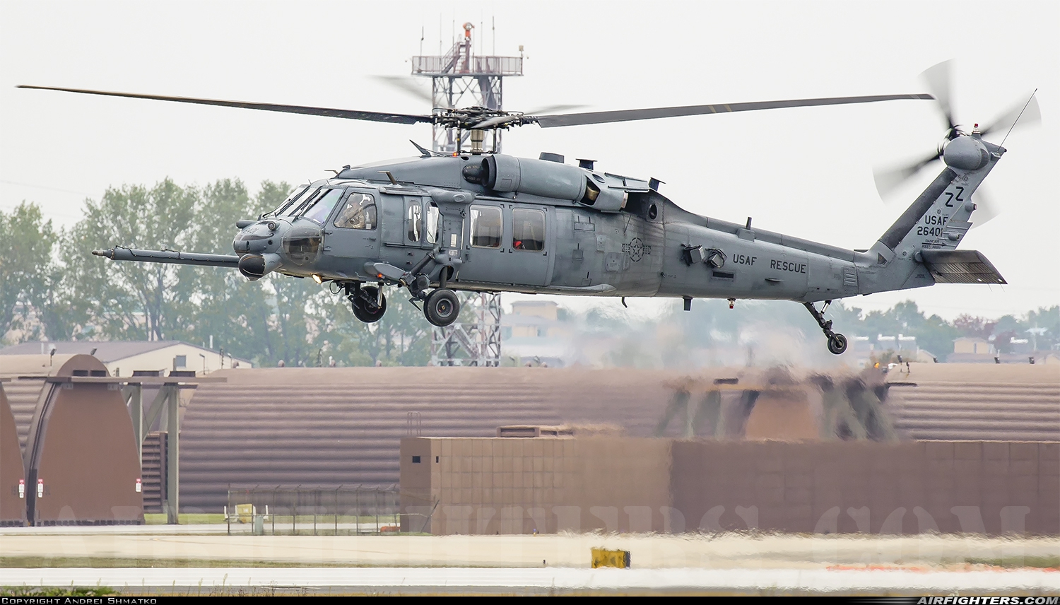 USA - Air Force Sikorsky HH-60G Pave Hawk (S-70A) 91-26401 at Osan (K-55) (OSN / RKSO), South Korea