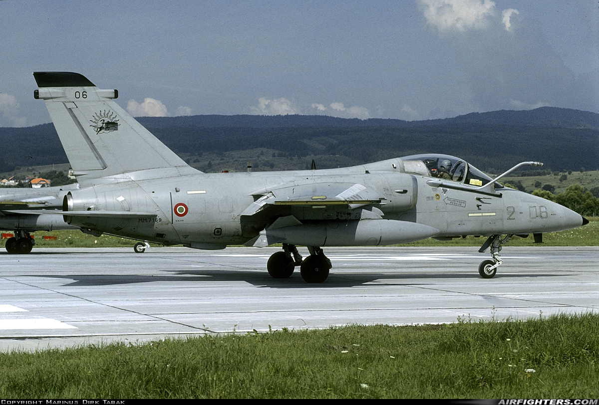 Italy - Air Force AMX International AMX MM7169 at Sliac (LZSL), Slovakia