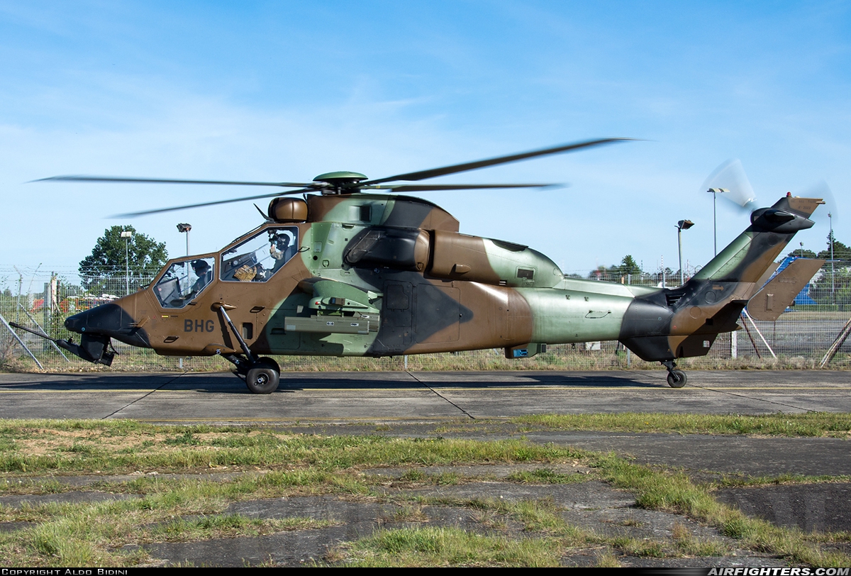 France - Army Eurocopter EC-665 Tiger HAP 2022 at Mont de Marsan (LFBM), France