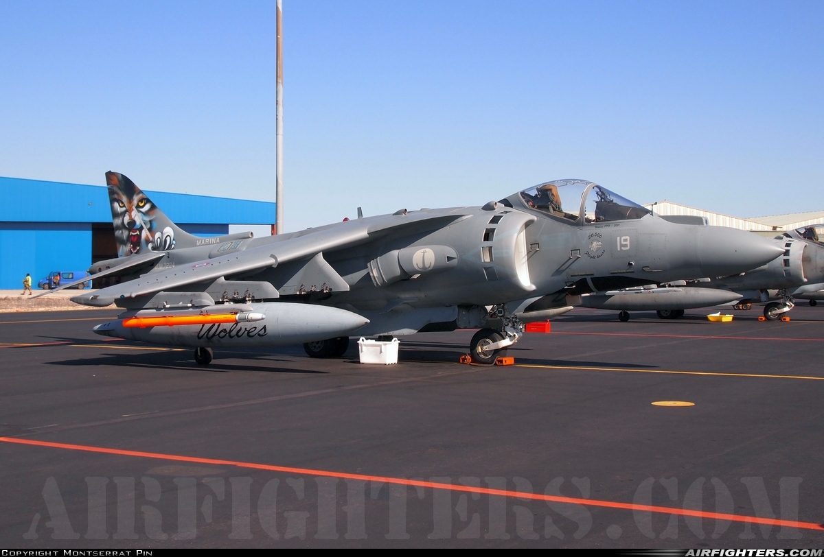 Italy - Navy McDonnell Douglas AV-8B+ Harrier ll MM7224 at Albacete (- Los Llanos) (LEAB), Spain